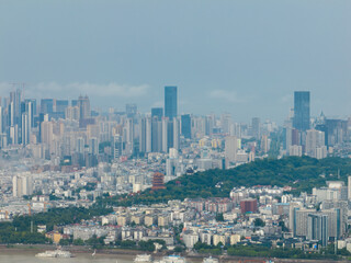 Obraz premium Wuhan City landmark and Skyline Landscapes 