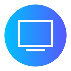 monitor gradient icon
