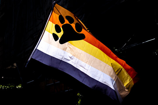 The Flag Of The "Bears" Community Within The LGBT+ Community