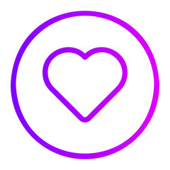 heart gradient icon