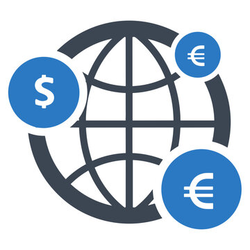 Money payment icon symbol vector image. Illustration of the dollar currency coin design image