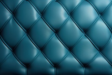 Luxury blue leather upholstery texture