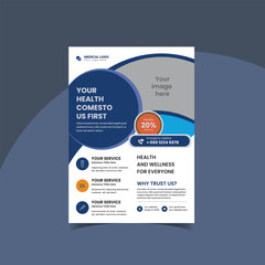 Health Flyer Design Template