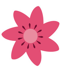 Flower vector,Elements and Craft Design.