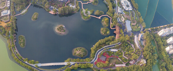 water drops on the glass