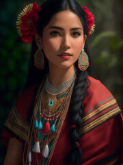 mujer indígena mexicana