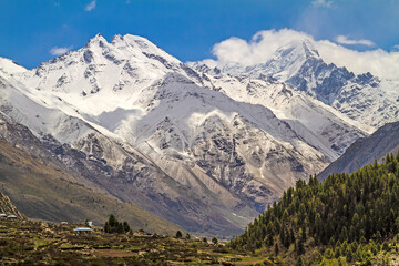landscape in the mountains