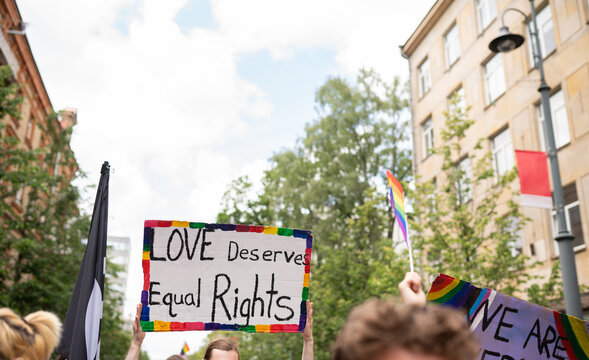 Pride Protest In The City