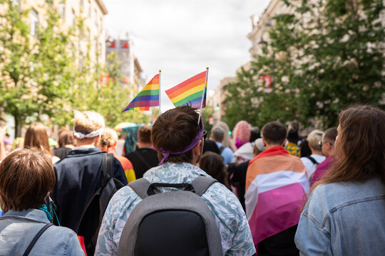 Pride Parade On The Street