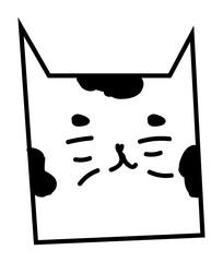 cat vector,Elements and Craft Design.