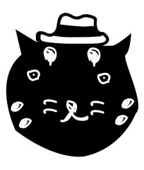 cat vector,Elements and Craft Design.