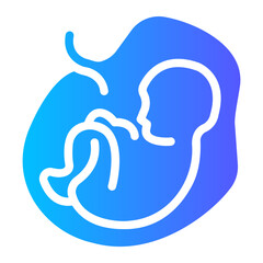 fetus Gradient icon