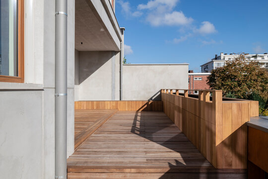 wooden deck