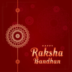 Raksha Bandhan creative abstract poster design for Social Media Post and Banner Design