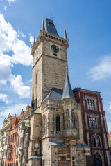 The Old Town Hall in Prague with the famous astronomical clock