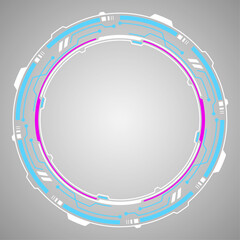 Glowing circle technology