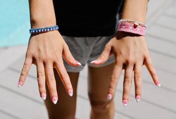 Full Set of Acrylic Nails