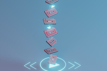 listening to 80's music