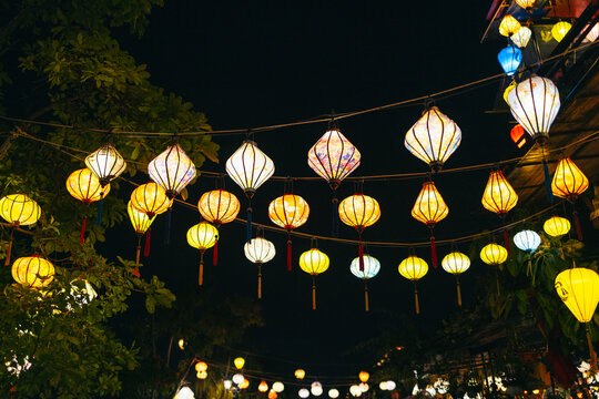 Asian lanterns in Hoi An, Vietnam
