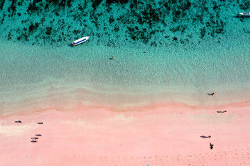 Pink beach