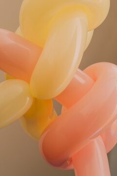 Balloon art installation