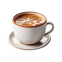 Coffee cup isolated on transparent background
