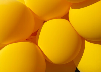 yellow balloons