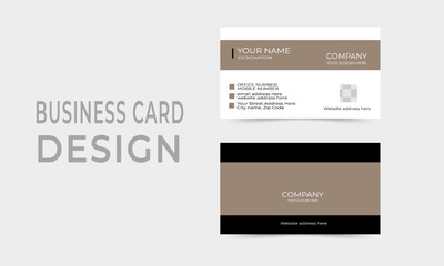 business card design