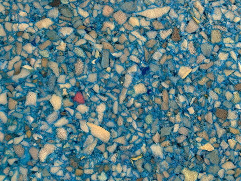 multicoloured foam rubber