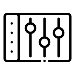 equalizer controller icon