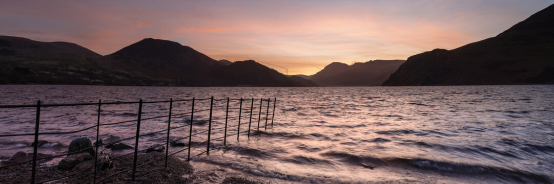 Ennerdale water sunrise Lake District