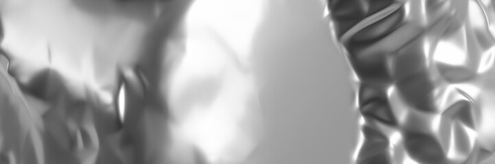 3D abstract metallic background