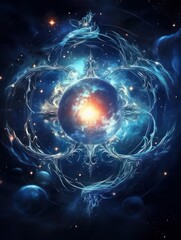 Obraz premium signs of the zodiac Virgo Libra Gemini.