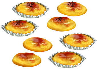 スイートポテト ゴマ アルミカップ