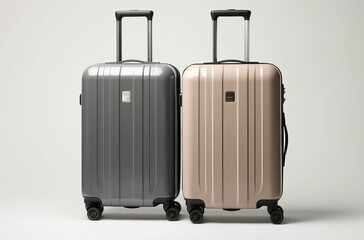 suitcases with handle and wheels