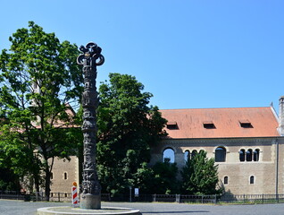 Historical Castle Dankwarderode in the Old Town of Braunschweig, Lower Saxony