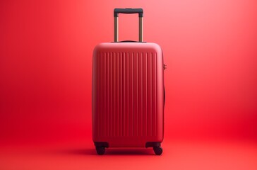 suitcase with handle and wheels