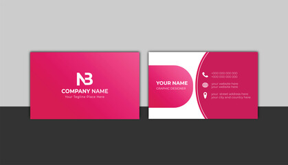 modern business card design template