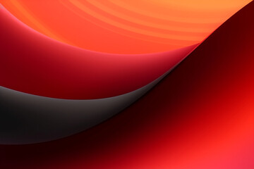 abstract background with red and black curved lines, digitally generated image