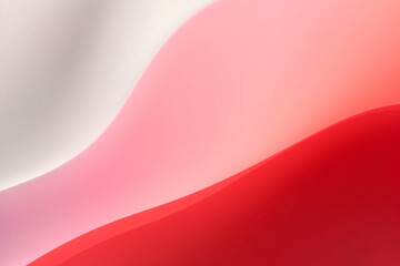 abstract red and white background with soft gradients and curved lines