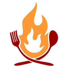 Spicy Food Logo