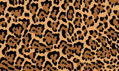Abstract animal skin leopard, cheetah, Jaguar seamless pattern design.