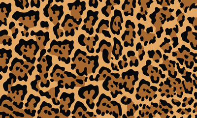 Abstract animal skin leopard, cheetah, Jaguar seamless pattern design.