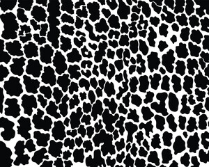 Vector leopard pattern seamless background and printing or home decorate and more.