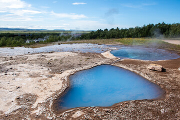 Small Thermal pools at Iceland Geothermal area - 636186284