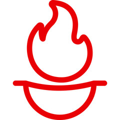 Spicy Food Logo