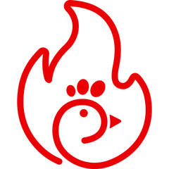 Spicy Food Logo