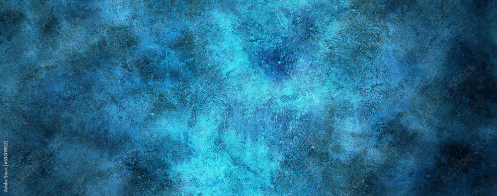 Wall mural rough raw grungy blue texture for website background technological abstract background ads,product p