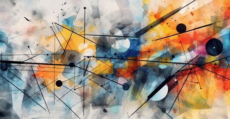 beautiful watercolor textured color background