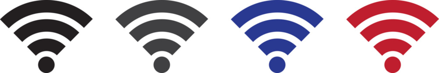 Wi Fi symbol collection